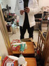 斐乐（FILA） 羽绒服男装冬季保暖连帽运动休闲长袖加厚外套开衫男装上衣 标准白-WT M 170/92A 实拍图