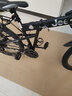 Jeep 吉普自行车折叠山地车前后双减震碟刹变速山地自行车-战神 战神LAND-黑色（双减震） 24速24寸（适合身高1.5~1.75m） 实拍图