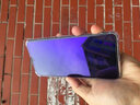 壳栈适用vivo y73s钢化膜全屏覆盖无白边钢化玻璃膜V2031A全面贴合高清防指纹抗蓝光护眼手机保护贴膜 【透明高清款】 2片装【vivo Y73S】 实拍图