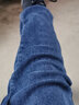 浪莎牛仔裤女士高腰小脚春秋修身显瘦显高紧身铅笔加长裤子 实拍图