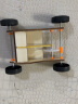 能恩智慧手工科技小制作小发明橡皮筋回力车发条小车拼装汽车儿童科学实验 橡皮筋动力车 实拍图