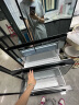 日立（HITACHI）日本整机进口520L水晶玻璃面板黑科技真空冰温保鲜无霜风冷嵌入式家用冰箱R-HW540NC 嵌入式·水晶镜色 实拍图