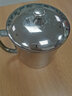 欧乐多304不锈钢水杯带盖儿童水杯泡茶杯学生口杯茶缸幼儿园办公室水杯 加大款（口径12cm） 1320ml 实拍图