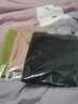 深呼吸DEEP BREATH女装简约百搭薄款圆领长袖冰丝针织开衫女A400473 黑 XL (5码) 实拍图