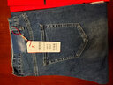 皮尔卡丹（pierre cardin）加绒加厚男士牛仔裤男2025秋冬新款宽松直筒裤休闲潮牌高端裤子男 实拍图