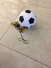 mysports足球耐磨儿童小学生训练比赛用花式沙滩足球成人比赛训练正式用球 5号 黑白 配气筒 实拍图