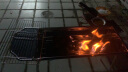 原始人 烧烤炉户外不锈钢烧烤架 家用烤肉架便携碳烤炉 套餐二：套餐一+调料板+置物篮+煎盘 实拍图