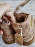 卡特兔童鞋儿童雪地靴宝宝棉鞋男女加绒二棉鞋冬季软底婴儿保暖加厚棉鞋 棕色 27 内长16.5cm  脚长15.6-16.2 实拍图