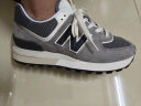 NEW BALANCE NB574LG官方休闲鞋男鞋女鞋复古舒适透气U574LGT1情侣运动鞋 灰色 U574LGT1 40 (脚长25cm) 晒单实拍图