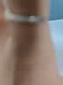 曼蒂娅 925银耳环长款百搭女日韩大耳圈耳饰品时尚简约闪亮耳圈首饰品  光面大耳圈 55mm 实拍图