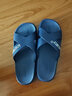 路路佳（loloka）拖鞋女夏拖鞋男家用防滑居家浴室洗澡凉拖鞋 618蓝色 43 实拍图