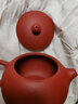 一茗金砂 宜兴紫砂壶泡茶壶名家吴海良原矿梨皮朱泥壶全手工大球孔西施壶 320CC大品款 实拍图