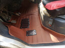 驾驰2013年款~2022年款五菱之光6389脚垫6388用皮革大全包围脚垫防水  前排 棕色 实拍图