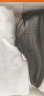 卡帝乐鳄鱼（CARTELO）英伦透气牛皮商务镂空正装休闲男士低帮系带皮鞋男3511 黑色 38 实拍图