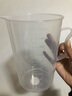 佳人天铖 量杯带刻度量筒奶茶店用具工具专用塑料计量杯家用毫升容量杯 1000ml 实拍图