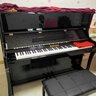 BRUNO布鲁诺全新【进口核心配件】立式家用专业舞台演奏考级机械真钢琴 up125黑色高配 送琴入户 实拍图
