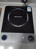 德玛仕（DEMASHI）3500W大功率电磁炉商用大火力平面电炉灶酒店家用炒菜火锅电灶台电池炉超薄官方 星云灰丨精温猛火丨配不锈钢煎锅 【低功率持续加热】 实拍图