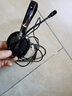 声籁  V38 笔记本电脑通话耳机学习英语录音跟读头戴式带麦克风口语听力听说考试人机对话办公网课耳麦 黑色 单插头单孔笔记本手机平板 实拍图