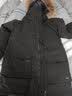 君羽羽绒服男女中长款800高蓬工装服派克服加厚防水鹅绒服 黑色 【800蓬白鹅绒】抗寒-35℃ 2XL | 充绒量394g 实拍图