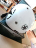 BEON摩托车头盔电动车3C认证男女四季儿童轻便半盔安全帽个性夏季透气 亮白钛星 XL 实拍图