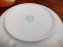 华光国瓷 骨瓷盘子 抗菌餐具碟盘筷勺 中式骨瓷家用餐具 春江水暖 浅碗 1个 9英寸 实拍图