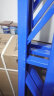 施尔福 货架仓储家用置物架轻型仓库库房展示架金属层架中型货物架子 蓝色-四层-副架 轻型货架 长120* 宽50* 高200cm 实拍图