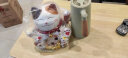 板谷山板谷山公司前台办公室创意摆设乔迁礼物11寸生意兴隆聚宝盆招财猫 实拍图