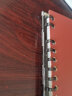国誉(KOKUYO)B6手账笔记本子一米新纯·超轻薄活页本·本体 20张4mm方格内页 红色 WSG-RUSP54R 晒单实拍图