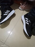 阿迪达斯 （adidas）男鞋跑步鞋 25夏季新款缓震轻便运动鞋网面透气低帮休闲鞋子 RUNFALCON/黑白/晒图退5 43 （内长265mm） 实拍图