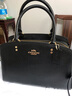 COACH【同价618】 蔻驰  女士 大号单肩手提斜挎戴妃包牛皮革618 黑色91493IMBLK 其它 实拍图