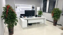 福锦（FUJIN）老板桌办公家具简约主管桌现代大班台总裁桌白色时尚经理桌椅组合 1.6米左侧柜 实拍图