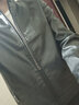 花花公子秋冬款皮衣男潮流夹克外套男士休闲男装皮外套帅气机车服装上衣服 8961黑色 XL 实拍图