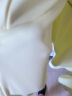 OhSunny 防晒衣女短款夏季户外防紫外线轻薄透气宽松长袖遮阳防晒服披肩外套 19SSF051 奶油黄（经典款） XL 实拍图
