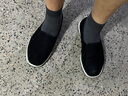 千层底布鞋民路宝军板鞋290号特大号4748码军单布鞋老北京男鞋 民路宝黑色 42 实拍图