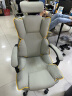 奥伦福特 电脑椅办公椅子电竞椅家用人体工学椅老板椅主播靠背椅皮革转椅 创意工学椅-灰色-加厚乳胶坐垫 实拍图