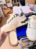 斐乐（FILA）FUSION斐乐潮牌踢板鞋KICK女鞋潮流百搭滑板鞋运动鞋休闲鞋 初雪白/暗绿-PC 36 实拍图
