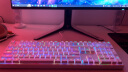 ikbc 机械键盘游戏有线cherry樱桃轴F210白色红轴全键无冲108键RGB背光 晒单实拍图