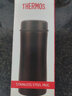 膳魔师（THERMOS）闷茶焖茶岩茶杯不锈钢保温杯便携水杯TCCG-400可刻字泡茶杯礼物 【304不锈钢】咖啡色DB 400ml 实拍图