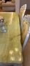 梦美斯宣 餐桌 欧式餐桌椅美式饭桌子大理石实木餐桌椅组合餐厅家具 235 1.3/1.5天然进口青玉石餐桌D款 一桌四椅 实拍图
