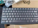 罗技（Logitech）MK235 键鼠套装 无线键鼠套装 办公键鼠套装 全尺寸 黑灰色 自营 带无线2.4G接收器 实拍图