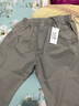 守约贤者薄款春秋季休闲裤男士宽松直筒长裤子多口袋纯棉阔 1226卡其色 XL(建议体重125-140斤) 实拍图