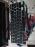 毕亚兹 苹果MacBook Air 13 15英寸老款笔记本电脑键盘膜 黑色硅胶隐形保护膜防水防尘A1466/A1502 b85-黑 实拍图