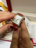 飞亚达（FIYTA）手表女 商场同款倾城系列石英表 锆石表圈白盘红皮带 节日礼物 实拍图