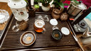 天福茗茶彼物茶具 大器茶海 玻璃分茶器公道杯透明加厚耐热家用配件 大器茶海350+滤网 实拍图