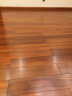 帝诺居 圆盘豆实木地板原木纹柚木色本色 地暖地热锁扣免龙骨家用木地板 A024圆盘豆本色910X123X18mm平扣 平米 实拍图