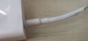 伊莱科（ELECALL）热缩管Φ1~40mm黑白色绝缘热缩套管耳机充电数据线电线电缆保护管 白色 【2倍缩】φ10mm【5米】 实拍图