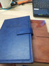 朗捷 a5记账本带搭扣家庭理财笔记本现金日记账本财务明细账本账册32k收支薄懒人账本可定制logo 蓝色（单本） 实拍图