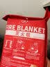 名典上品 灭火毯 1.8M*1.8M 玻璃纤维材质 袋装 高效阻燃 灭火器搭配用 居家车用厂房应急 实拍图
