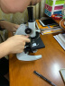 凤凰（Phenix）生物显微镜XSP-06光学放大1600倍 中小学生科学实验家用便携儿童生日礼物 XSP-06-1600X 标配：1600倍（送便携式尼龙箱） 实拍图