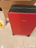 途加TUPLUS平衡系列旅行箱中置宽拉杆箱大容量行李箱 红黑撞色 24英寸 实拍图